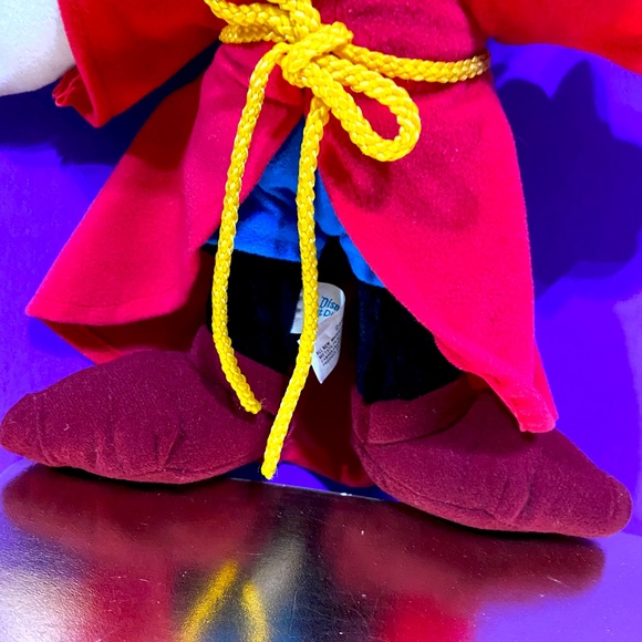 DISNEY FANTASIA VTG 2000 MICKEY MOUSE SORCERER PLUSH 14”DISNEY PARKS EXCLUSIVE - Picture 4 of 12